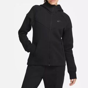 Nike Tech Black Zip Hoodie